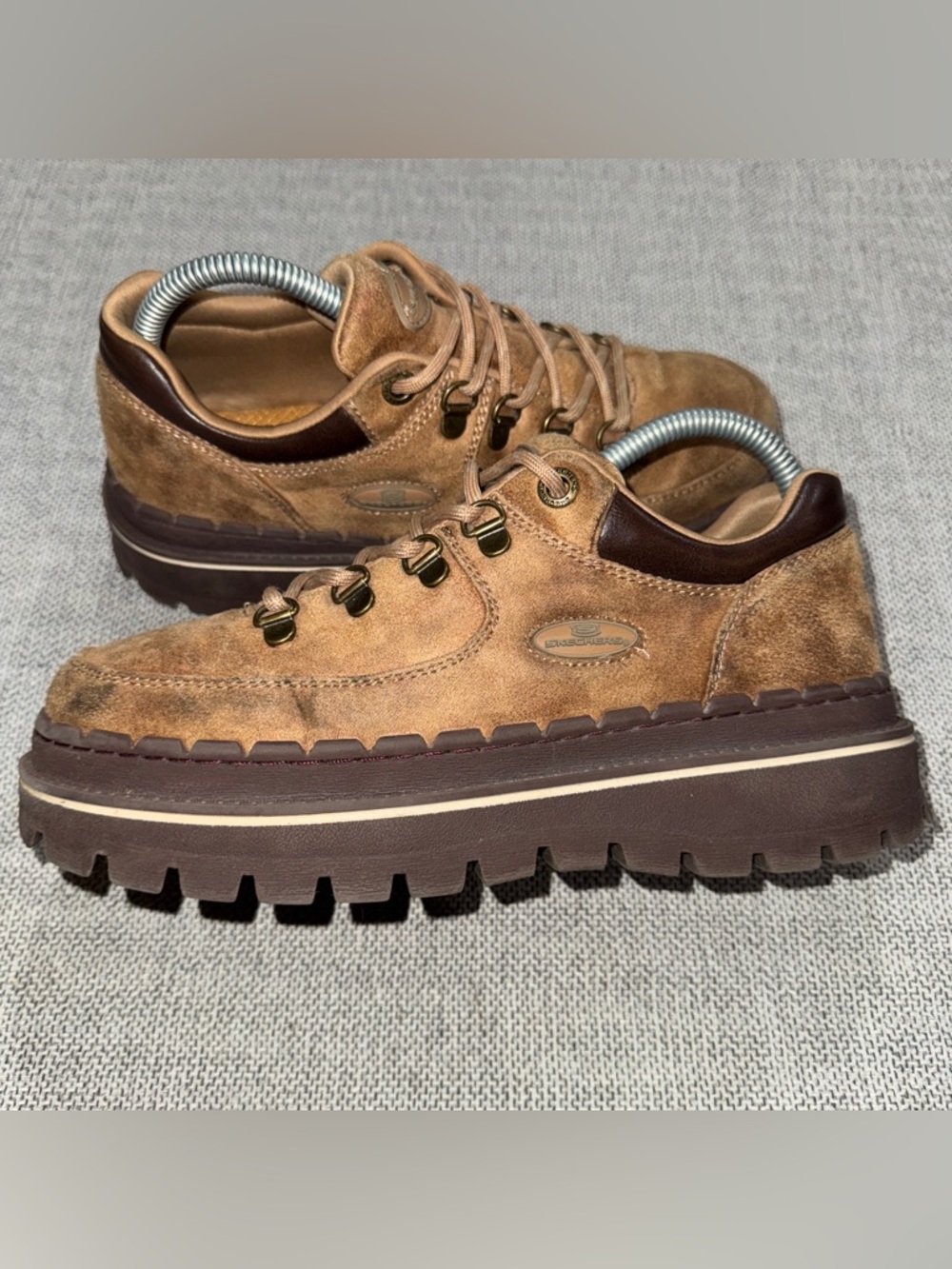 Vintage Skechers Jammers Boots Jammers Y2K Chunky Lug Sole Platform Gorpcore 8